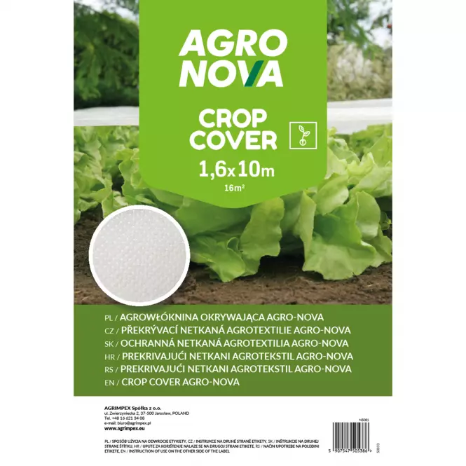 Tavaszi agrotextília Agro-nova 1,6x10 m