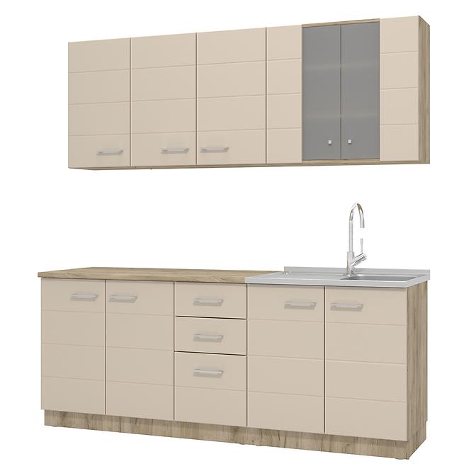 Konyhabútor Diana 200 Szürke tölgy 11008681,4