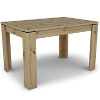 Kinyitható asztalok  Capannoli 120/160x80cm tölgy artisan/fehér