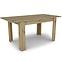 Kinyitható asztalok  Capannoli 120/160x80cm tölgy artisan/fekete,6