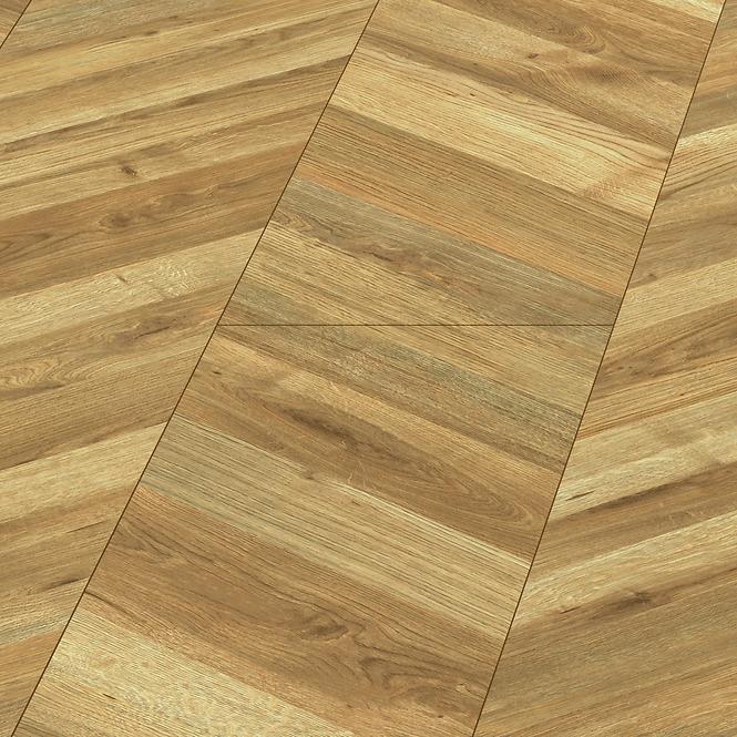 Laminált padló tölgy Chevron 8 mm AC5 Aqua Parquet Mercado 80194