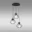 Lámpa Diamond 6204 Black PL3