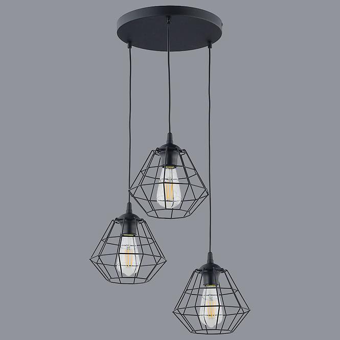 Lámpa Diamond 6204 Black PL3,2