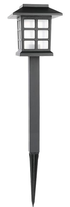 Napelemes lámpa Lanter Basic VO2788 Fekete