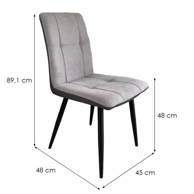 Szék Clay Grey Uf860-8b,2