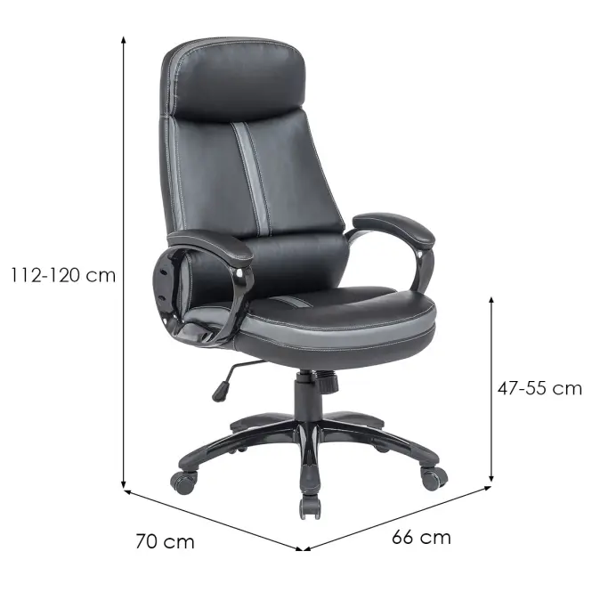Irodai szék Nixon Mlm-611283 szürke/világos szürke,2