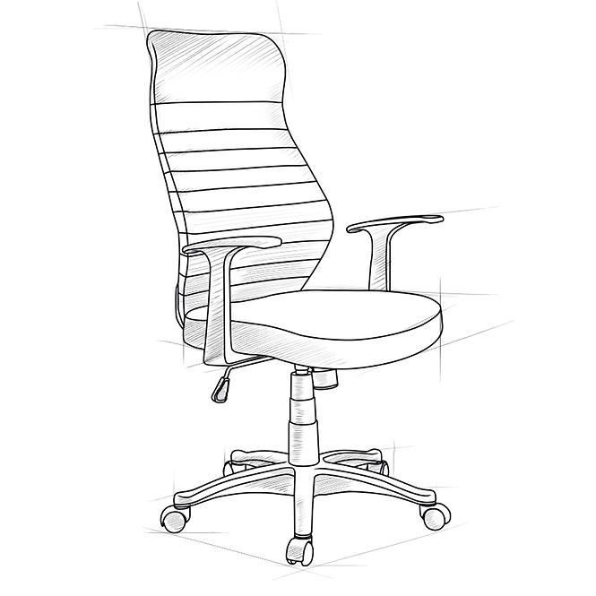 Irodai szék Nadan Mlm-611489 fekete,3