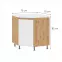 Sarok konyhaszekrény Magnolia DN 85x85 1D,2