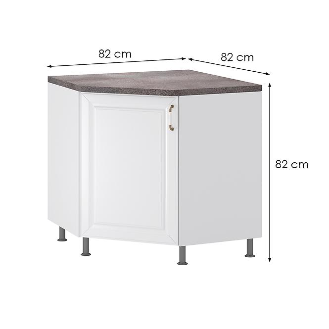 Sarok konyhaszekrény Patricia DN 90x90 1D,2