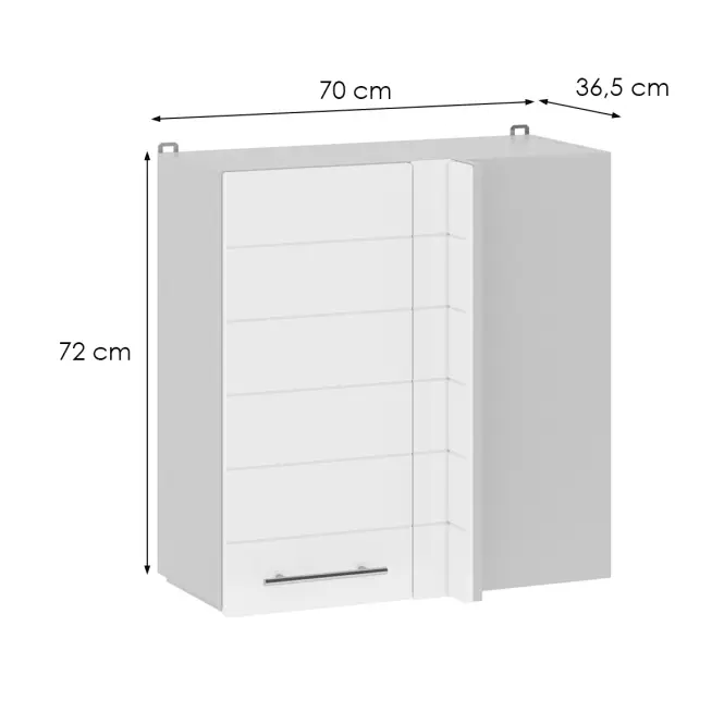 Sarok konyhaszekrény Daria GN 105 L/P
