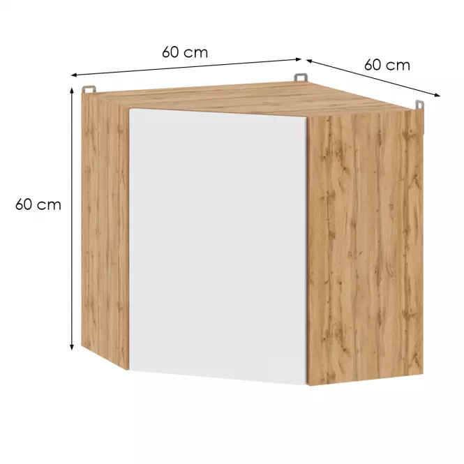 Sarok konyhaszekrény Magnolia GN 60x60,2