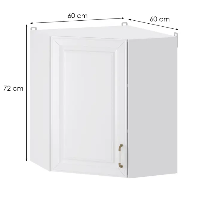 Sarok konyhaszekrény Patricia GN 60x60,2