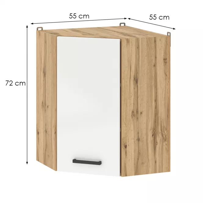 Sarok konyhaszekrény Sofia GN 55x55