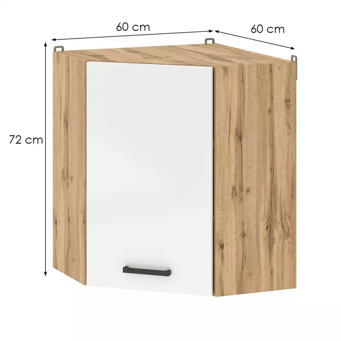 Sarok konyhaszekrény Sofia GN 60x60,2