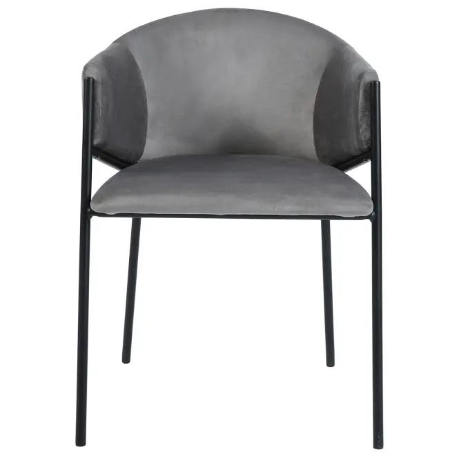 Szék Otto 80248b szürke/fekete
