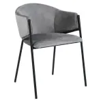 Szék Otto 80248b szürke/fekete
