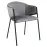 Szék Otto 80248b szürke/fekete