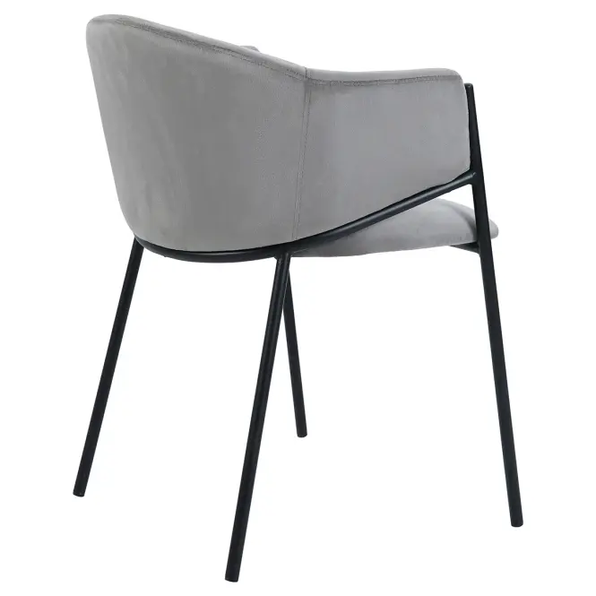 Szék Otto 80248b szürke/fekete