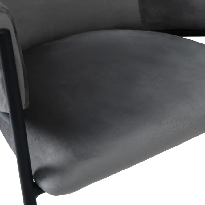 Szék Otto 80248b szürke/fekete
