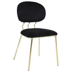 Szék Glow 80362 fekete/arany