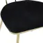 Szék Glow 80362 fekete/arany,3