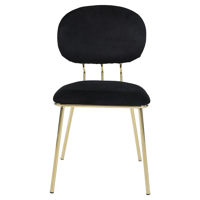 Szék Glow 80362 fekete/arany