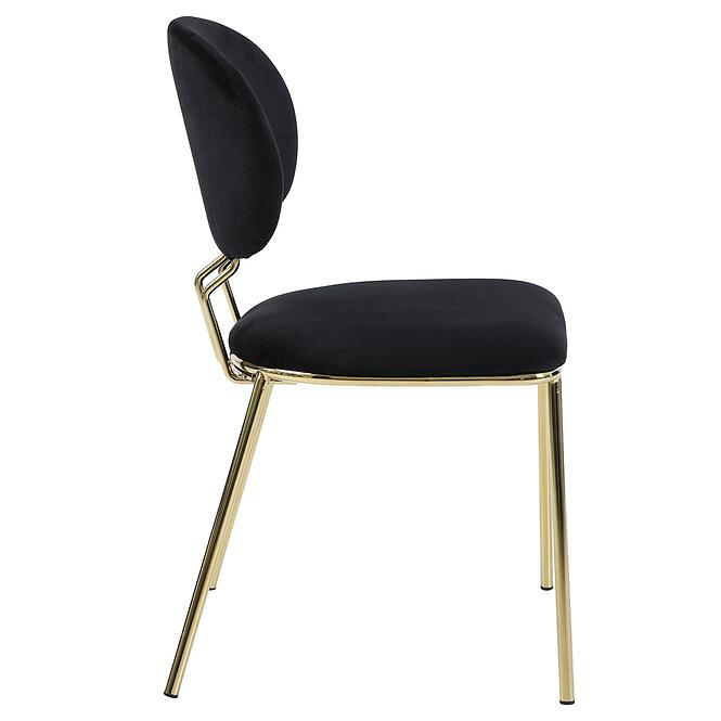 Szék Glow 80362 fekete/arany,5