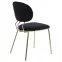 Szék Glow 80362 fekete/arany,6