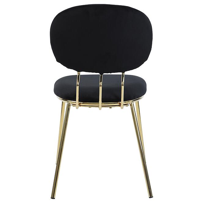 Szék Glow 80362 fekete/arany,7
