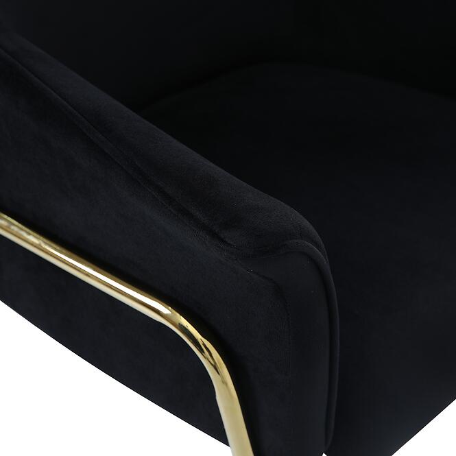 Szék Nero 80363 fekete/arany,9