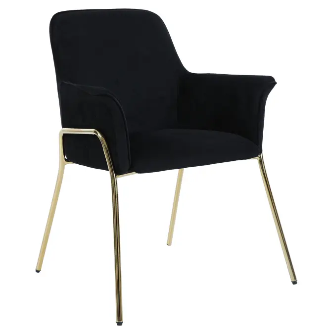 Szék Nero 80363 fekete/arany
