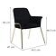 Szék Nero 80363 fekete/arany,2