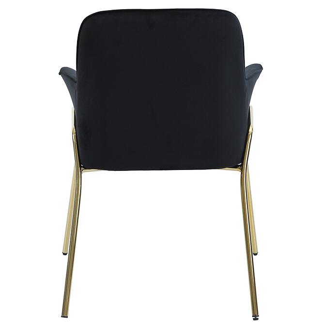 Szék Nero 80363 fekete/arany