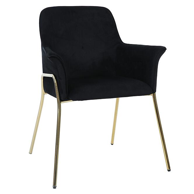 Szék Nero 80363 fekete/arany
