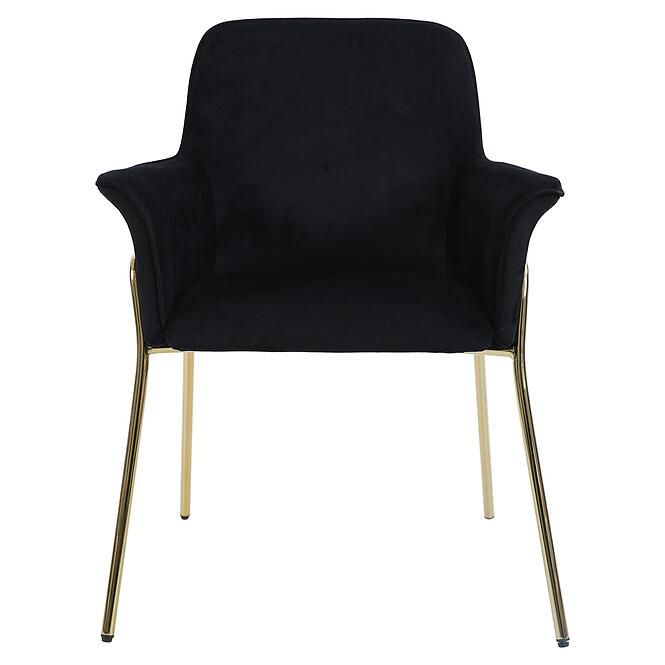 Szék Nero 80363 fekete/arany,7