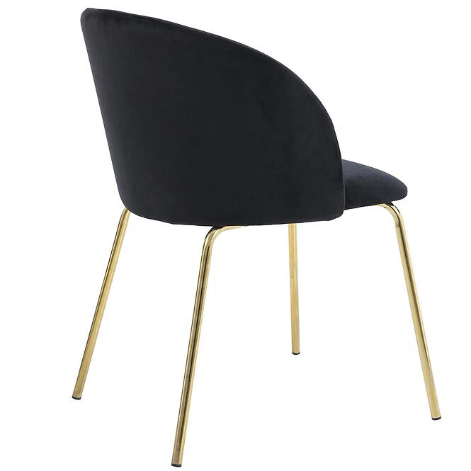 Szék Pure 80107k fekete/arany,5