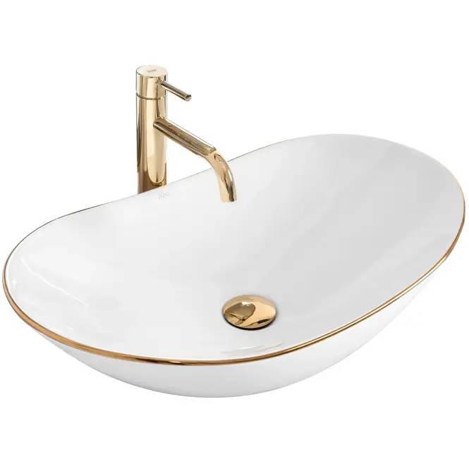 Mosdókagyló Royal Gold Edge