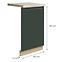 Konyhaszekrény Glamour zm 45 green,2