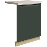 Konyhaszekrény Glamour zm 60 green