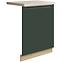 Konyhaszekrény Glamour zm 60 green