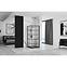 Zuhanykabin Concept black 80x80x190,2