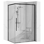 Zuhanykabin Solar black 100x80