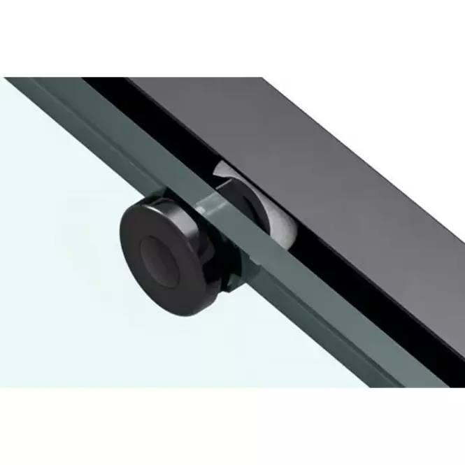 Zuhanykabin Solar black 120x90