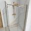 Zuhanykabin Diamond gold 80x80x195,4