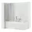 Kád üveglap Elegant Gold 70x140