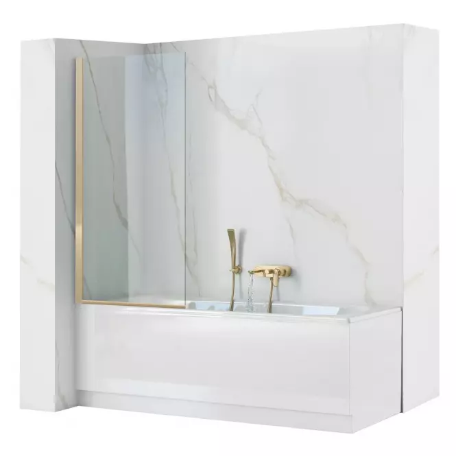 Kád üveglap Elegant Gold 80x140
