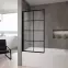 Kád üveglap Lagos-1 Black 70x140,2