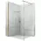 Zuhanyfal Walk-In Aero Gold 80x195