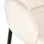 Szék K477 szövet boucle/fém krém 58x58x89,11