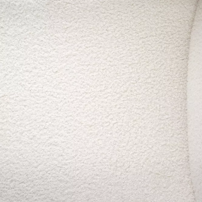 Szék K477 szövet boucle/fém krém 58x58x89